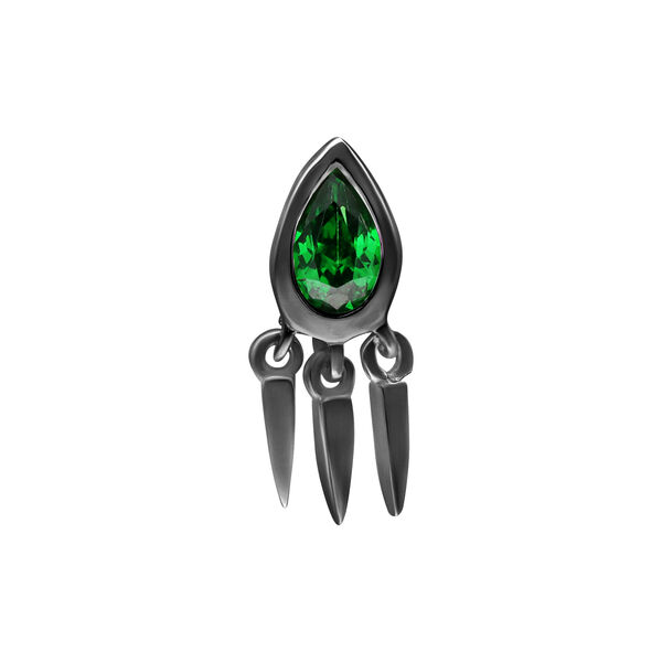 Push Fit Crystal Green Emerald Attachment for Bioplast