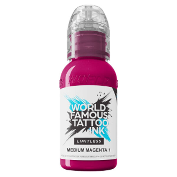 Inchiostro tattoo Limitless Medium Magenta 1 - World Famous Ink