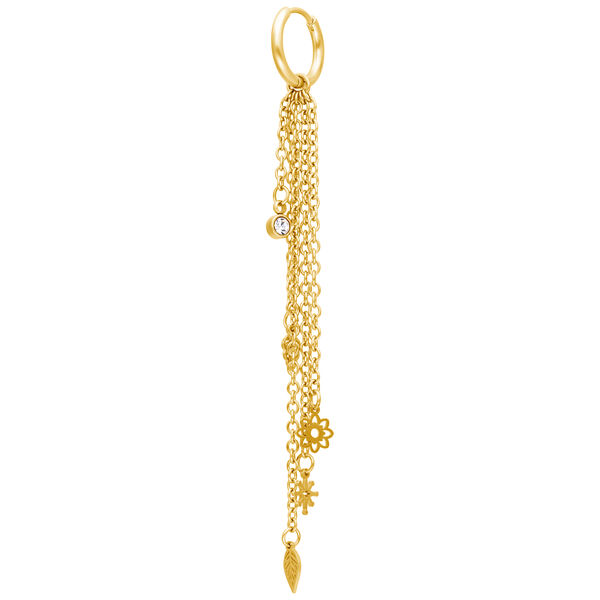 Bohemian Dangling Hoops Pair