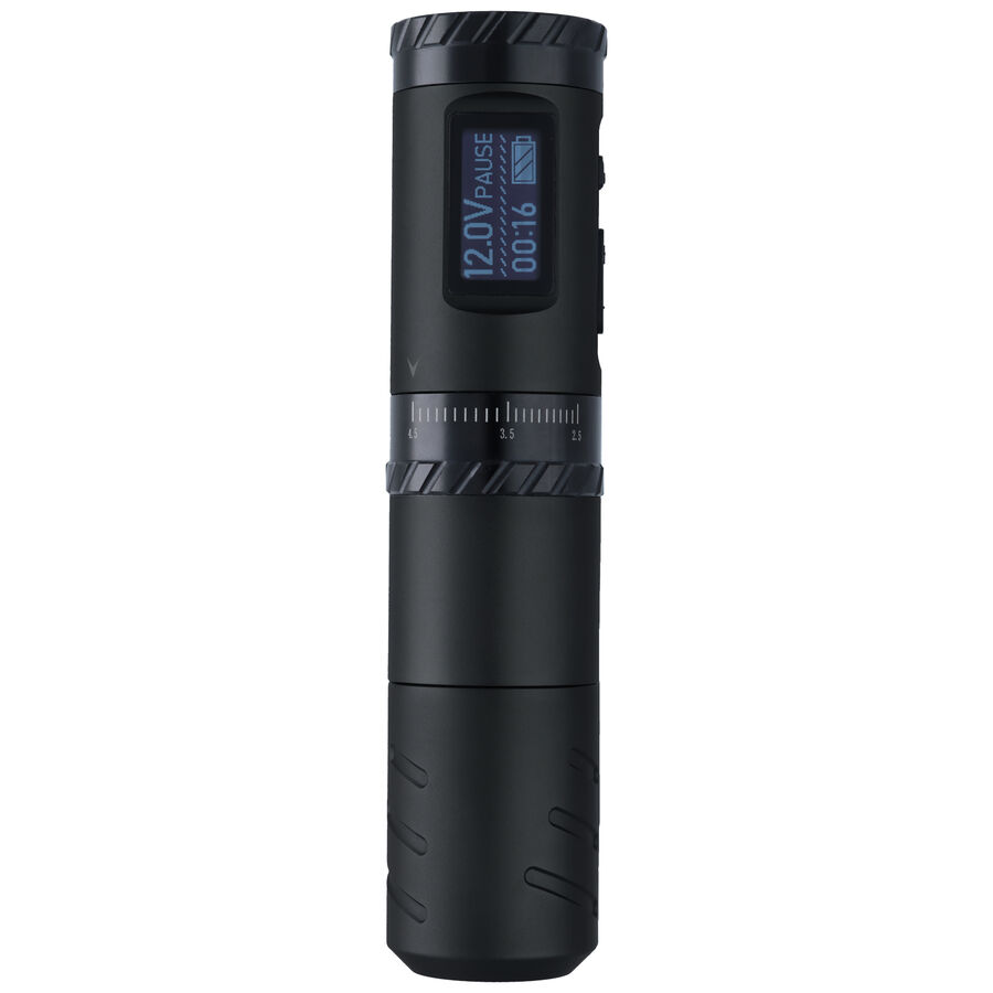 Macchina per tatuaggi wireless EP101 nera con display digitale