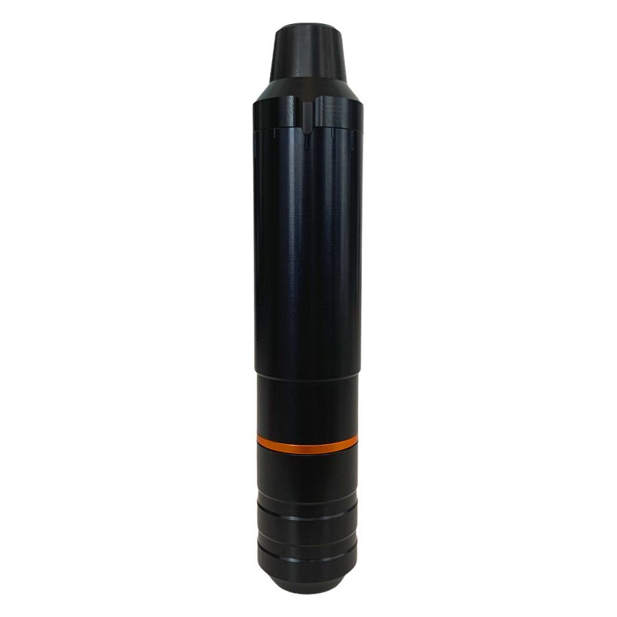 HAWK PEN Unio negra con anillo naranja sobre fondo blanco