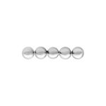 Accessorio Bubble Bar in argento su sfondo bianco
