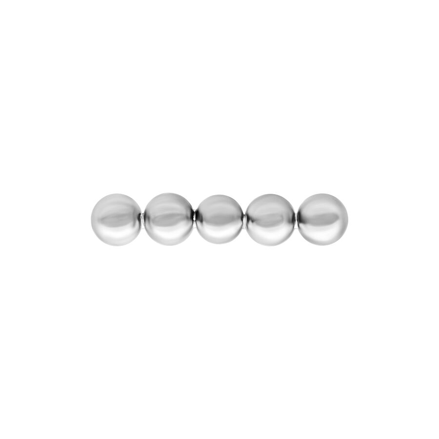 Accessorio Bubble Bar in argento su sfondo bianco
