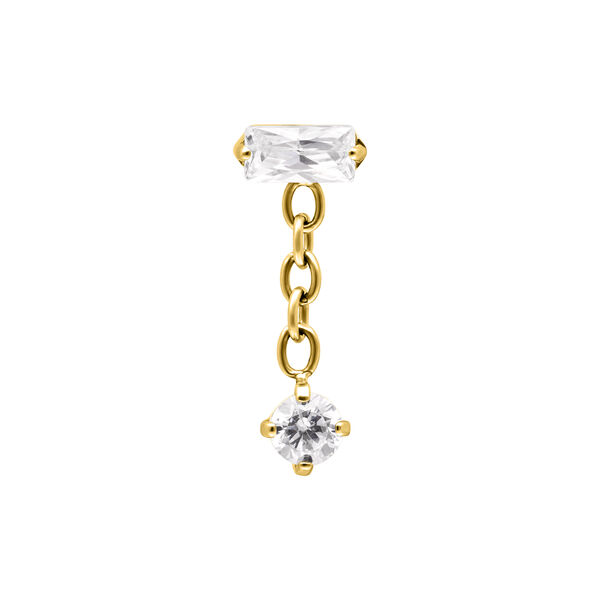 Push Fit Baguette Crystal Aurora Attachment
