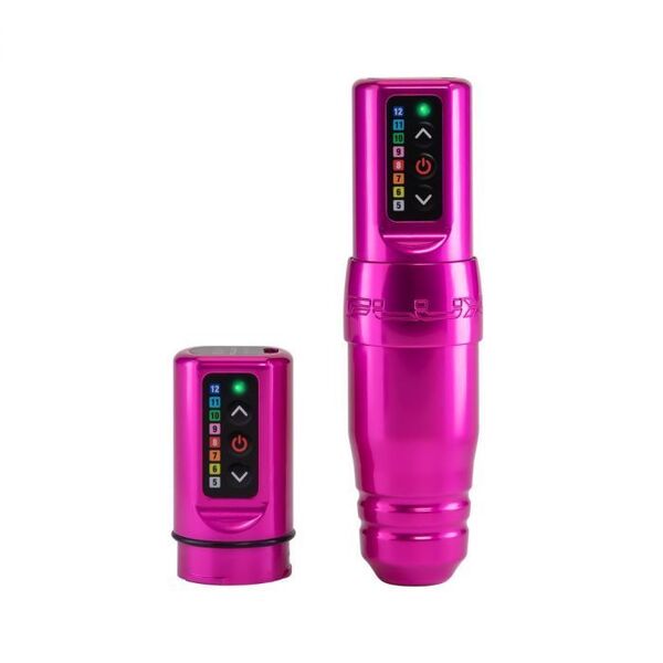 FK Irons Microbeau Flux S rosa sobre fondo blanco