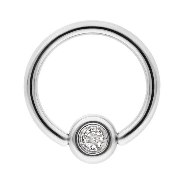 Medi Flat Back Jewelled Clip in Ring<!--63f5c9ce53971-->