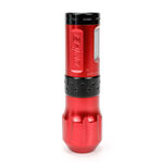 Macchina Penna Wireless Rossa con impugnatura nera su sfondo bianco