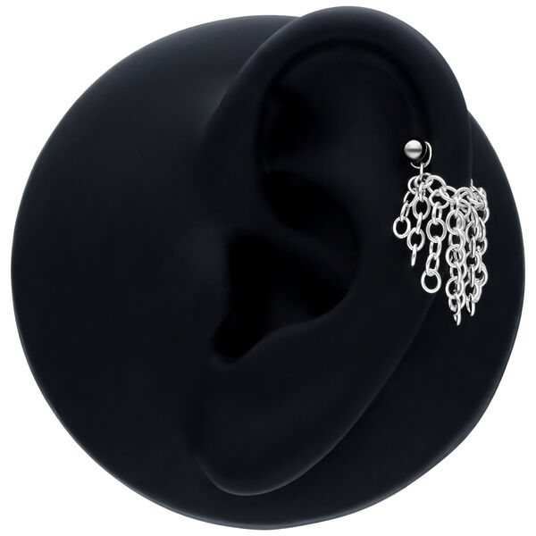 Cadena con Borlas para Piercing