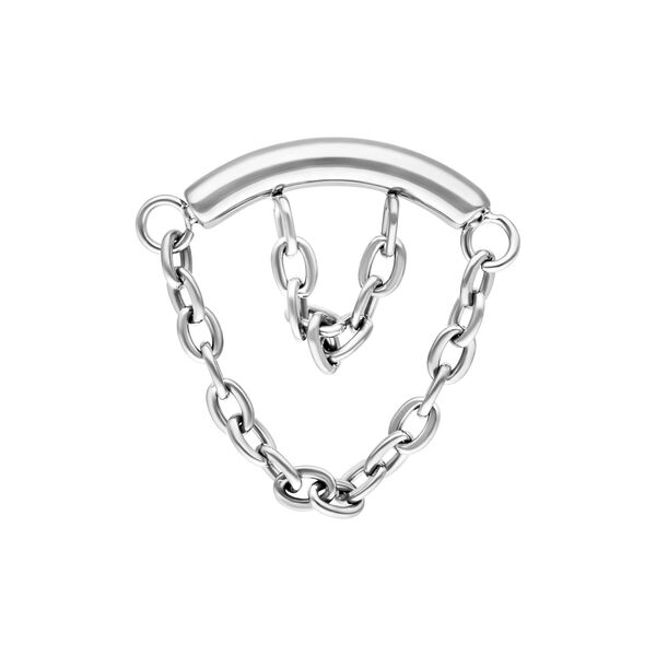 Double Chain Hidden Helix Push Fit Attachment