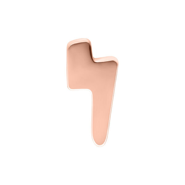 Attacco Push Fit Flash oro rosa su sfondo bianco