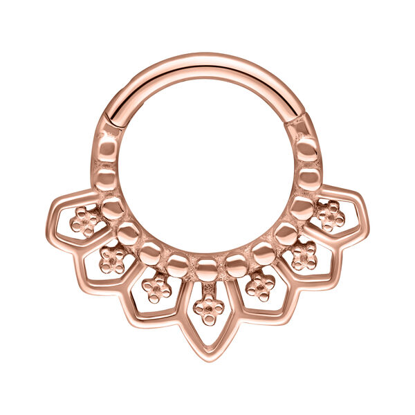 Cathedral Septum Clicker<!--63a2dc7fcc9a0--> - Rosegold