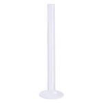 Barra de Labret de PTFE transparente de Wildcat sobre fondo blanco