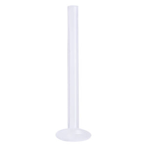 PTFE Labret Stab 18mm unisex Transparenter PTFE Labret Stab von Wildcat auf weißem Hintergrund