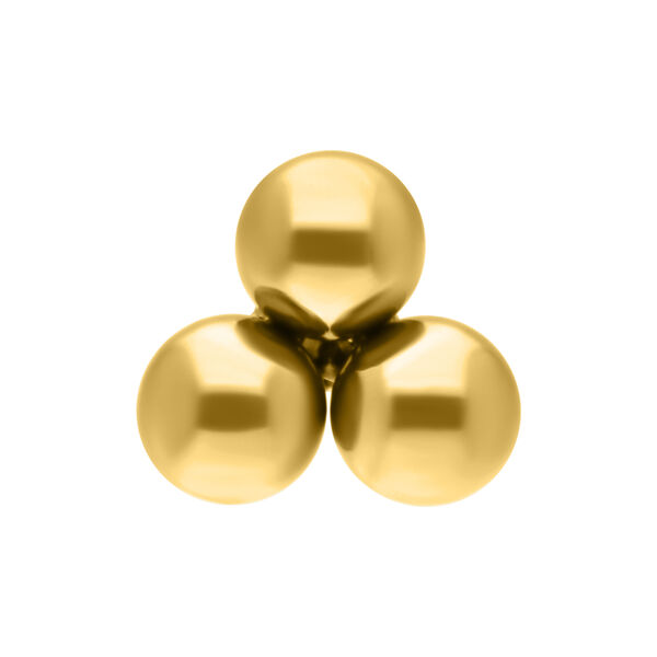 Push Fit Trinity Attachment - Golden Metal
