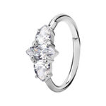Jewelled Crown Ring