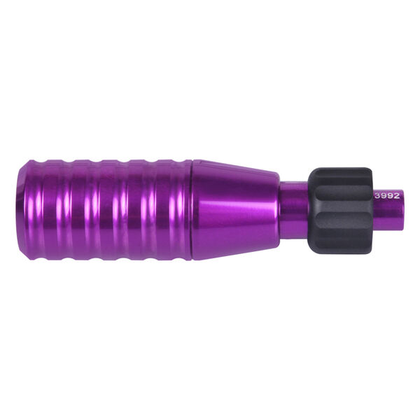 Lila HAWK Hand Grip 22mm, superficie estriada, fondo de estudio