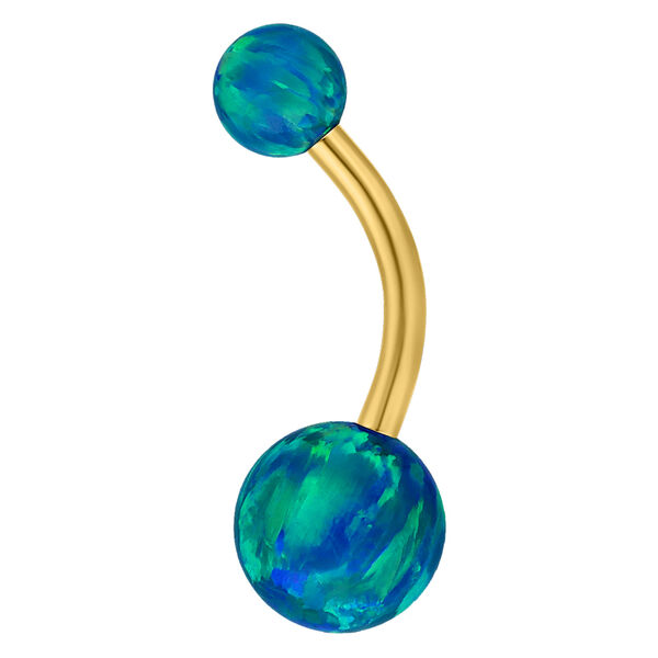 Double Synthetic Opal Bananabell