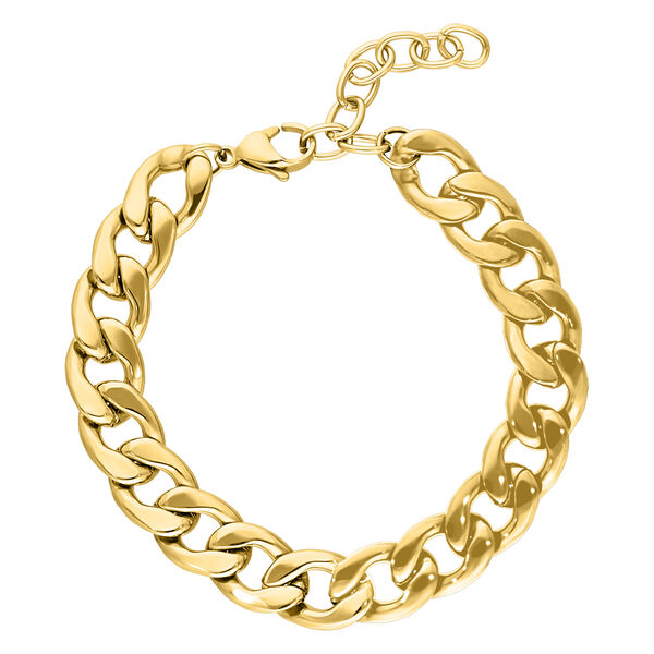 Chunky Bracelet - Golden Metal