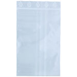 Sacchetto trasparente in LDPE, 80x120 mm, su sfondo bianco