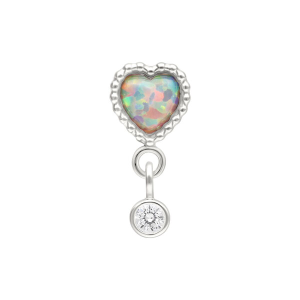 Push Fit Opal Heart Attachment