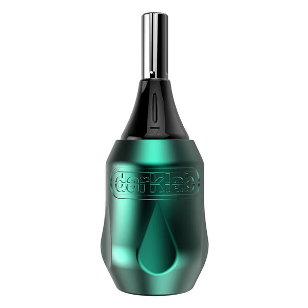 Mango verde Darklab Click Ergo de FK Irons sobre fondo blanco