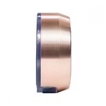 Vista laterale dell'alimentatore Critical Atomxr in oro rosa su sfondo bianco