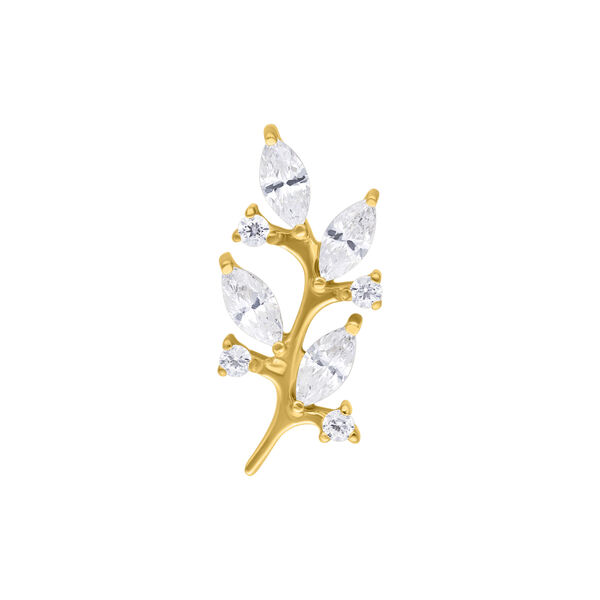 Push Fit Lovely Crystal Leaf Attachment