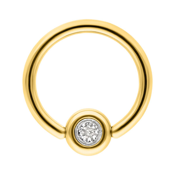 Medi Flat Back Jewelled Clip in Ring<!--63f5c9ce53971-->
