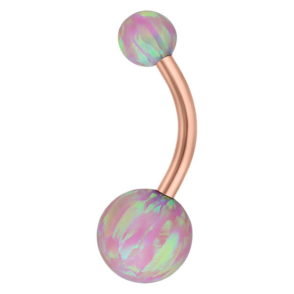 Double Synthetic Opal Bananabell