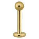 Golden Stainless Steel Labret