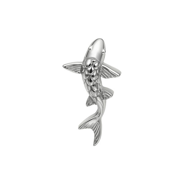 Push Fit Koi Aufsatz - Silvercoloured Metal