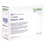 MaiMedin 7x5cm postoperatiivisen haavasiteen valkoinen pakkaus