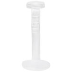 Barra Labret trasparente in Bioplast su sfondo bianco