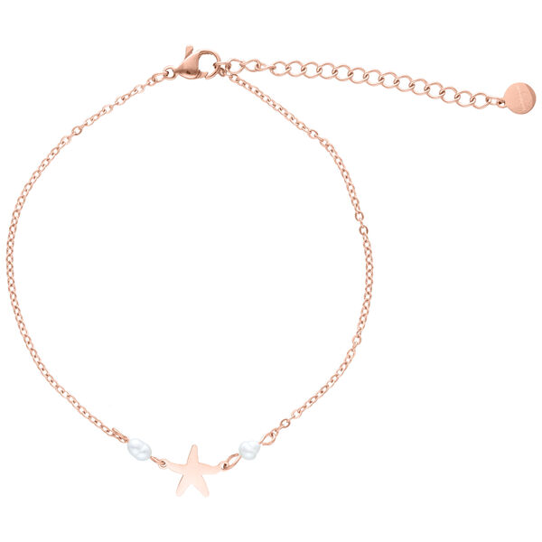 Starfish Ankle Chain - Rosegold