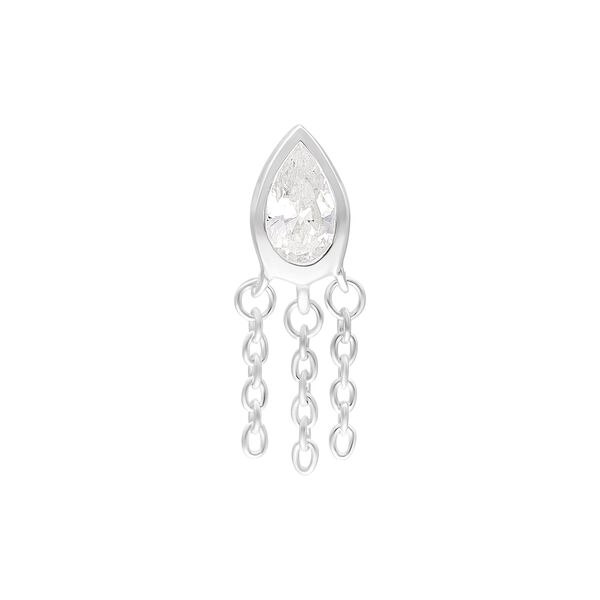 Push Fit Linda Attachment for Bioplast - Silvercoloured Metal