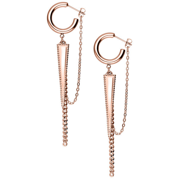 Little rockin´Triangle Earstuds - Rosegold