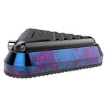 Delta Footswitch Cosmic Storm con superficie rosa y azul sobre fondo neutro