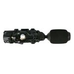 Macchina per tatuaggi InkJecta Flite X1 nera in alluminio su sfondo bianco