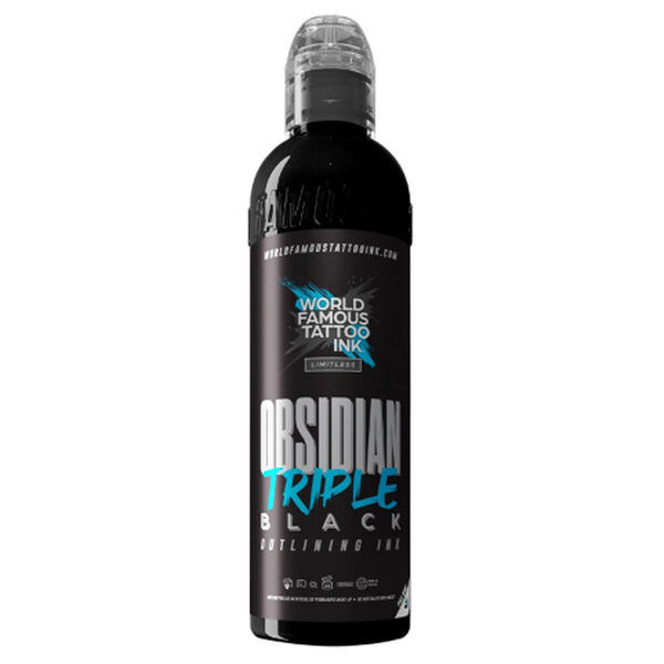 World Famous Ink - Limitless Obsidian Triple Black Outlining