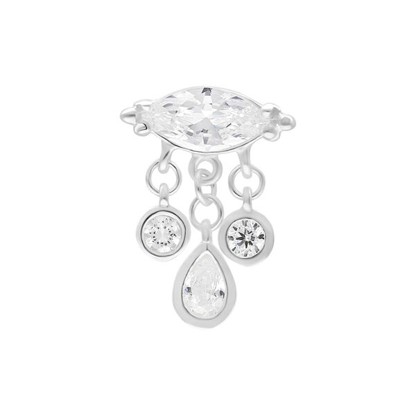 Push Fit Bella Attachment for Bioplast - Silvercoloured Metal