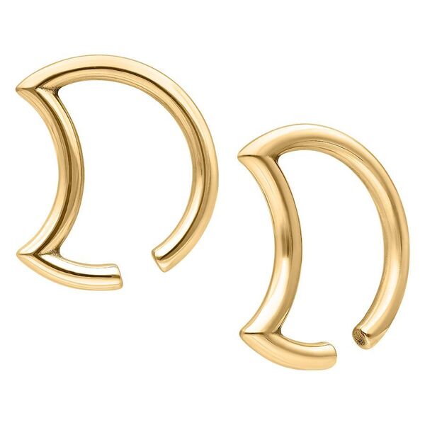 Moon Ear Weights - Golden Metal
