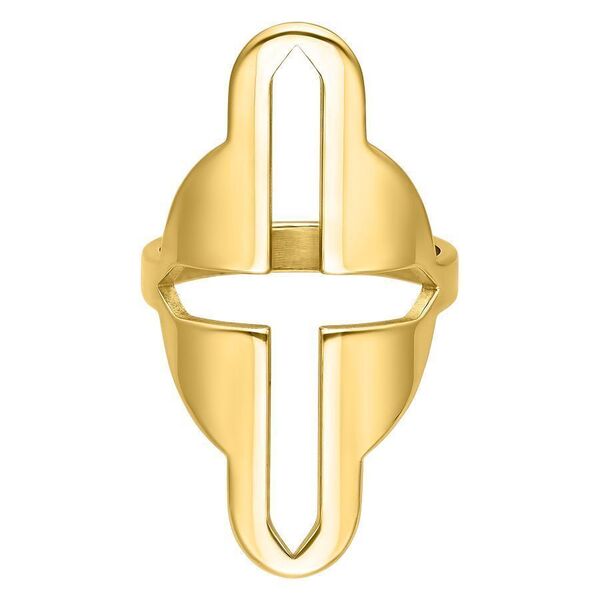 Big Cross Cutted Ring