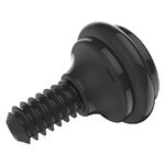 Perilla negra Spektra Edge X Give Knob sobre fondo blanco