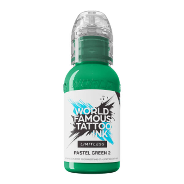 World Famous Ink Limitless Pastel Green 2 - tatuointimuste