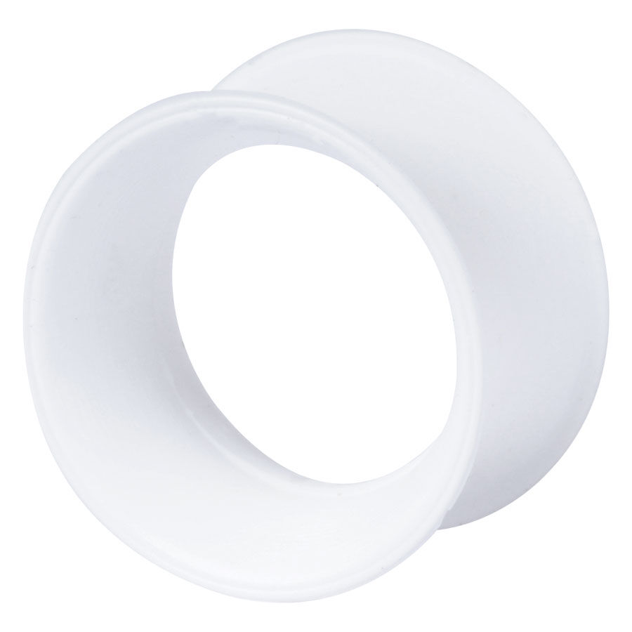 Kaos Softwear Skin Tunnel blanco de silicona, tamaño 5,0 mm, sobre fondo blanco