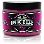 Crema per tatuaggi rosa di Ink Eeze, 180 ml, su sfondo bianco
