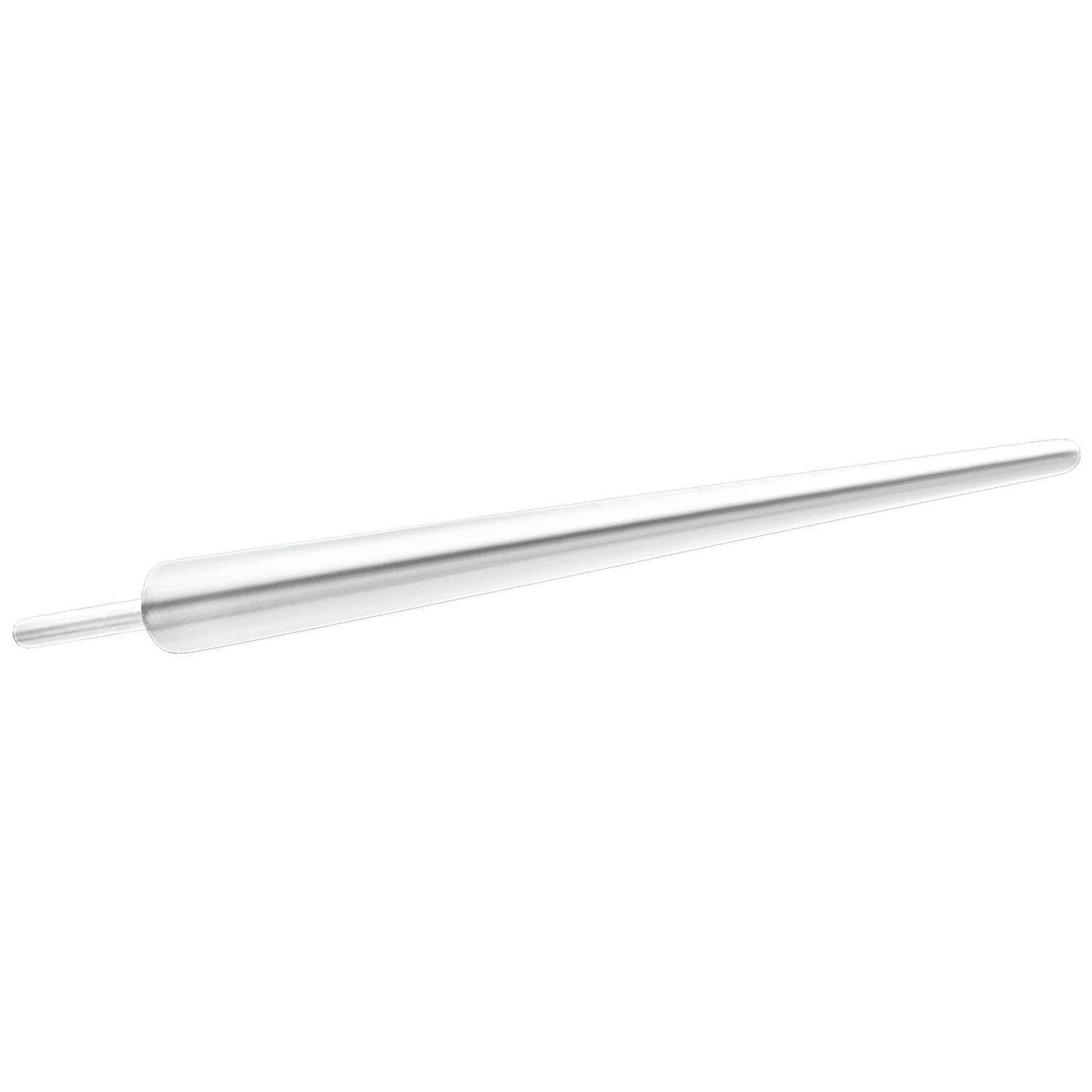 Silberner Push-Fit Einführstift 1.2mm Silberner Titan Einführstift mit 1.2mm Stärke auf weißem Hintergrund