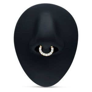 Hinged Crystal Ring 18k Hinged Crystal Ring 18k