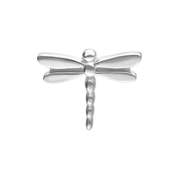 Push Fit Dragon Fly Attachment - Silvercoloured Metal