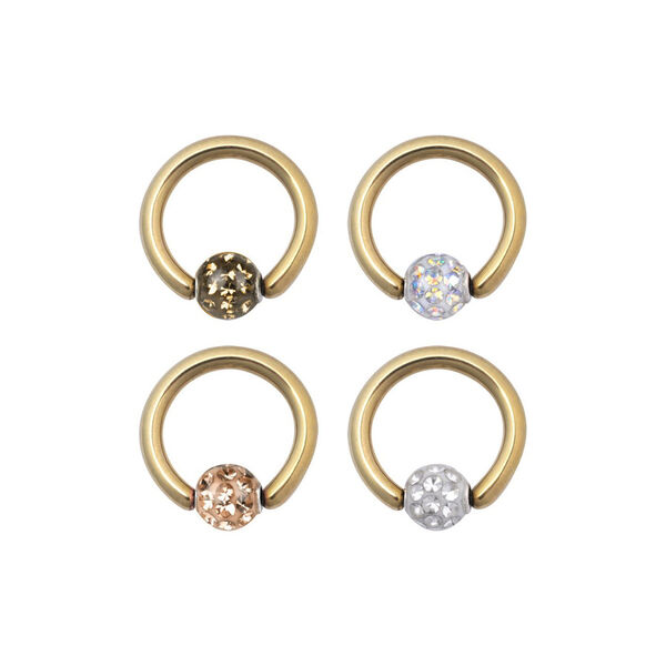 Sealed Multi Jewelled Clip in Ring<!--63f87db918b02-->